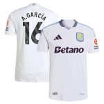 aston villa adidas away authentic shirt 2024-25 with a.garcía 16 printing Collection | Aston Villa Football Kits and Shirts