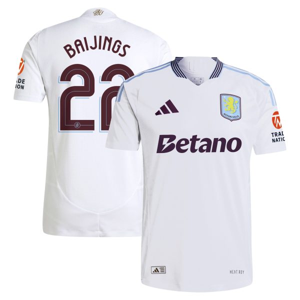 aston villa adidas away authentic shirt 2024-25 with baijings 22 cup printing Collection | Aston Villa Football Kits and Shirts