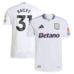 aston villa adidas away authentic shirt 2024-25 with bailey 31 printing Collection | Aston Villa Football Kits and Shirts