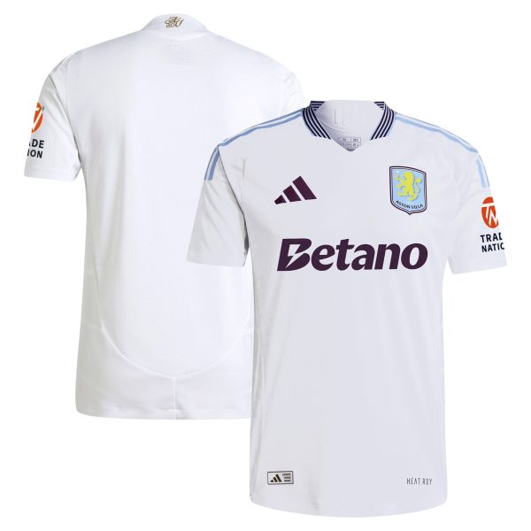 aston villa adidas away authentic shirt 2024-25 with custom printing Collection | Aston Villa Football Kits and Shirts