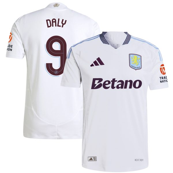 aston villa adidas away authentic shirt 2024-25 with daly 9 cup printing Collection | Aston Villa Football Kits and Shirts