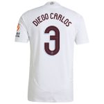 aston villa adidas away authentic shirt 2024-25 with diego carlos 3 cup printing Collection | Aston Villa Football Kits and Shirts