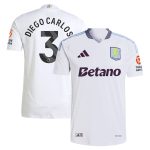 aston villa adidas away authentic shirt 2024-25 with diego carlos 3 printing Collection | Aston Villa Football Kits and Shirts