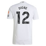 aston villa adidas away authentic shirt 2024-25 with digne 12 printing Collection | Aston Villa Football Kits and Shirts