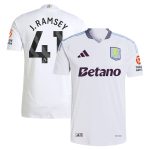 aston villa adidas away authentic shirt 2024-25 with j. ramsey 41 printing Collection | Aston Villa Football Kits and Shirts