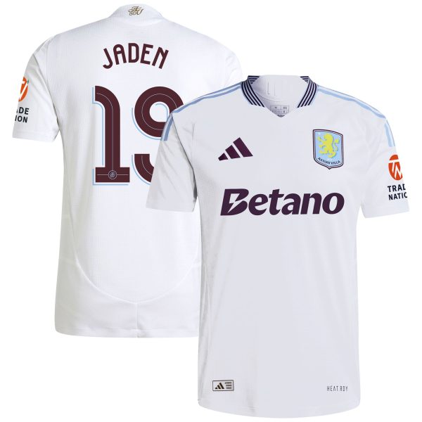 aston villa adidas away authentic shirt 2024-25 with jaden 19 cup printing Collection | Aston Villa Football Kits and Shirts