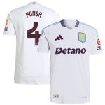 aston villa adidas away authentic shirt 2024-25 with konsa 4 cup printing Collection | Aston Villa Football Kits and Shirts