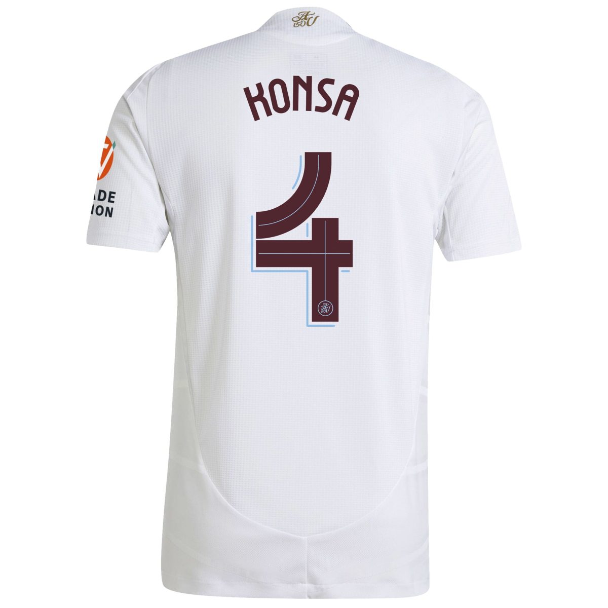 aston villa adidas away authentic shirt 2024-25 with konsa 4 cup printing Collection | Aston Villa Football Kits and Shirts