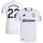 aston villa adidas away authentic shirt 2024-25 with maatsen 22 printing Collection | Aston Villa Football Kits and Shirts