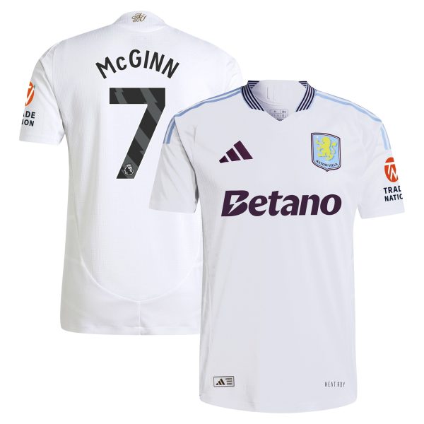aston villa adidas away authentic shirt 2024-25 with mcginn 7 printing Collection | Aston Villa Football Kits and Shirts