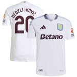 aston villa adidas away authentic shirt 2024-25 with nedeljković 20 cup printing Collection | Aston Villa Football Kits and Shirts