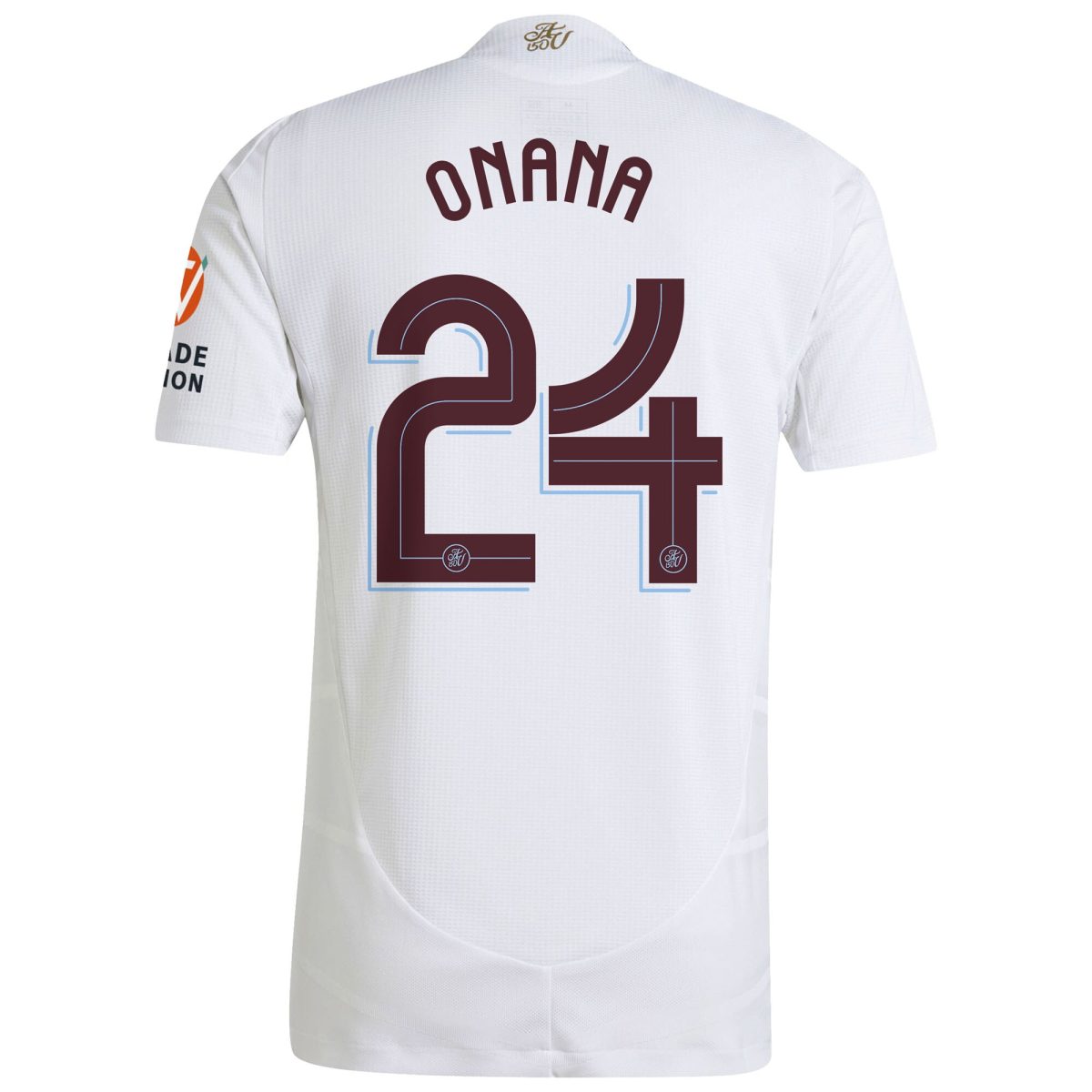 aston villa adidas away authentic shirt 2024-25 with onana 24 cup printing Collection | Aston Villa Football Kits and Shirts