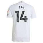 aston villa adidas away authentic shirt 2024-25 with pau 14 printing Collection | Aston Villa Football Kits and Shirts
