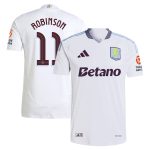 aston villa adidas away authentic shirt 2024-25 with robinson 11 cup printing Collection | Aston Villa Football Kits and Shirts