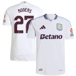 aston villa adidas away authentic shirt 2024-25 with rogers 27 cup printing Collection | Aston Villa Football Kits and Shirts