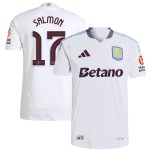 aston villa adidas away authentic shirt 2024-25 with salmon 17 cup printing Collection | Aston Villa Football Kits and Shirts