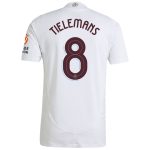 aston villa adidas away authentic shirt 2024-25 with tielemans 8 cup printing Collection | Aston Villa Football Kits and Shirts