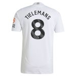 aston villa adidas away authentic shirt 2024-25 with tielemans 8 printing Collection | Aston Villa Football Kits and Shirts