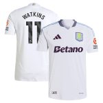 aston villa adidas away authentic shirt 2024-25 with watkins 11 printing Collection | Aston Villa Football Kits and Shirts