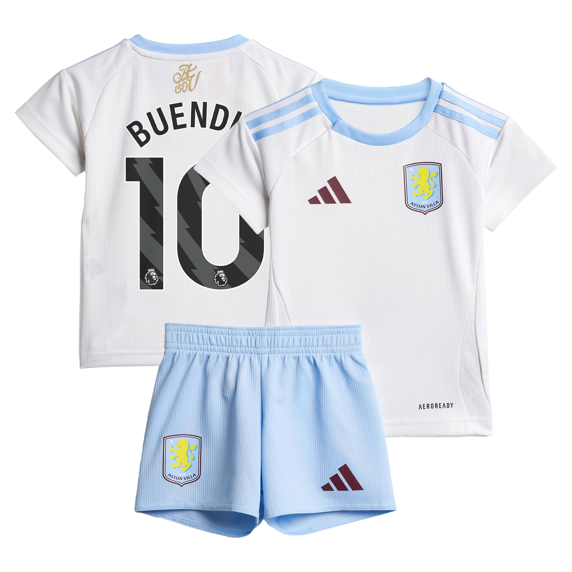 aston villa adidas away baby kit 2024-25 with buendia 10 printing Collection | Aston Villa Football Kits and Shirts