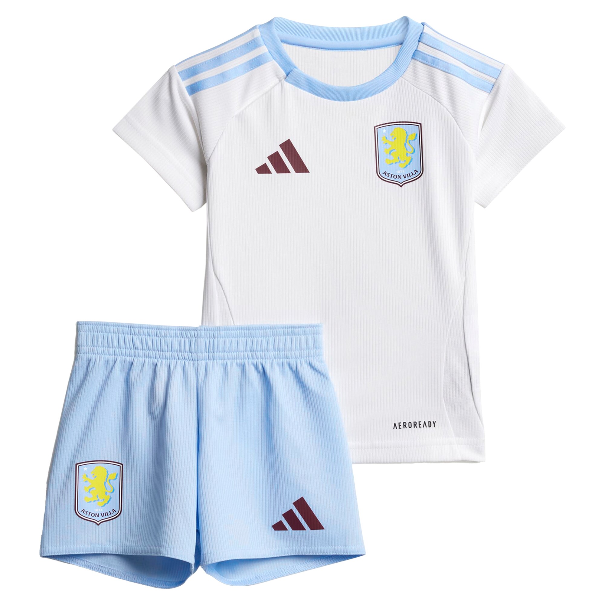 aston villa adidas away baby kit 2024-25 with diego carlos 3 printing Collection | Aston Villa Football Kits and Shirts