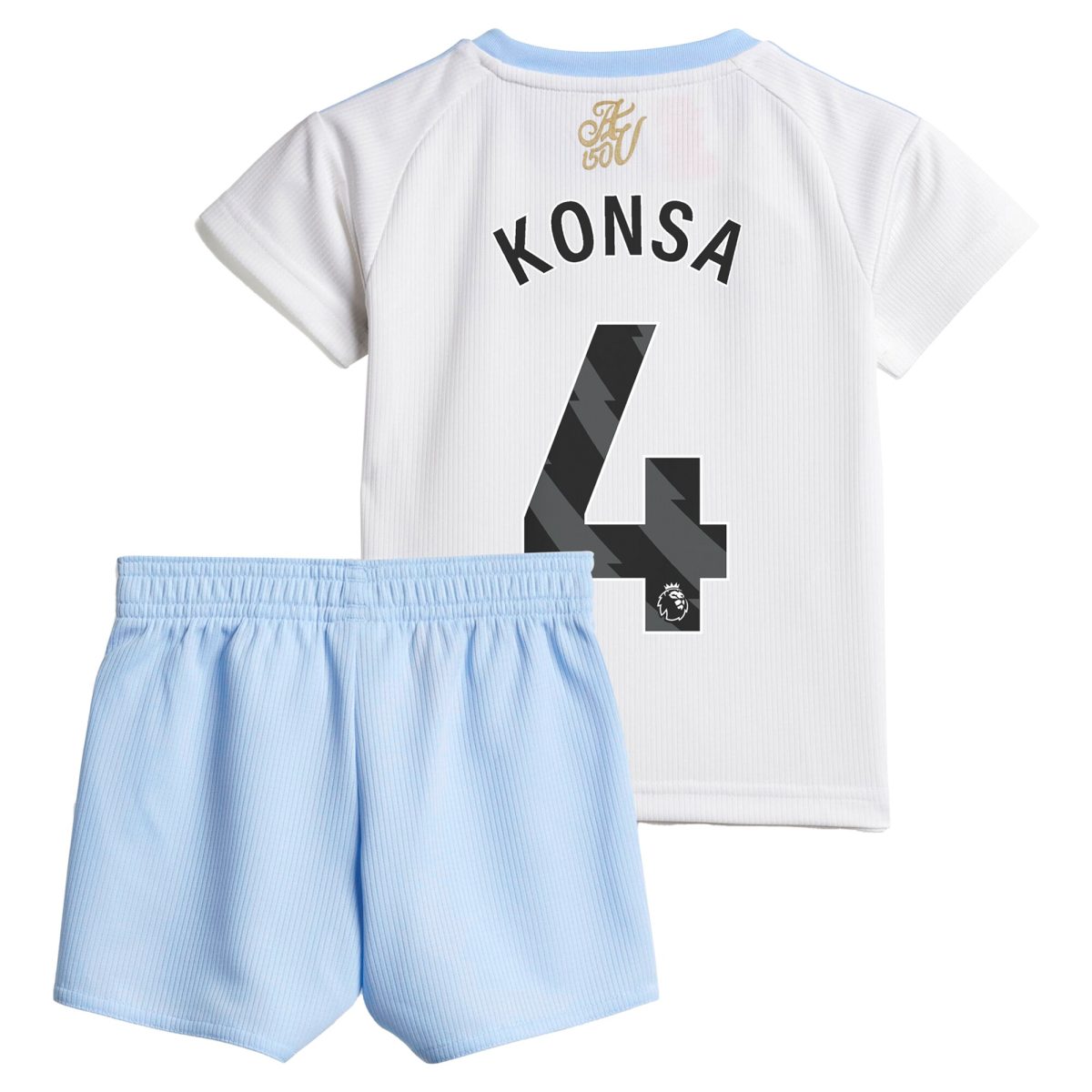aston villa adidas away baby kit 2024-25 with konsa 4 printing Collection | Aston Villa Football Kits and Shirts