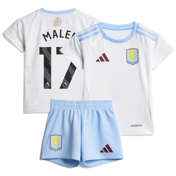 aston villa adidas away baby kit 2024-25 with malen 17 printing Collection | Aston Villa Football Kits and Shirts