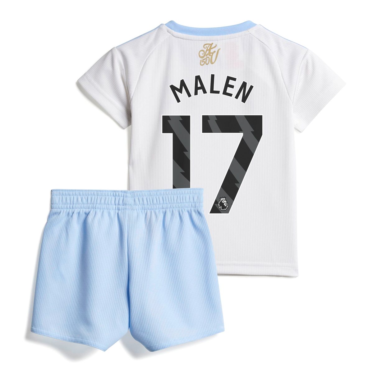 aston villa adidas away baby kit 2024-25 with malen 17 printing Collection | Aston Villa Football Kits and Shirts