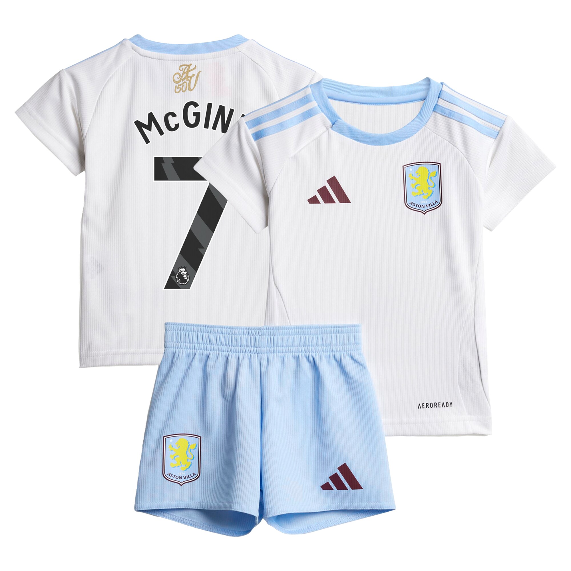 aston villa adidas away baby kit 2024-25 with mcginn 7 printing Collection | Aston Villa Football Kits and Shirts