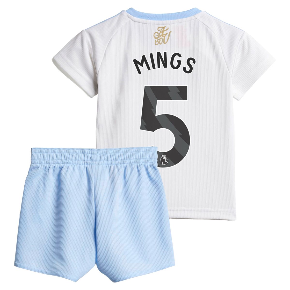 aston villa adidas away baby kit 2024-25 with mings 5 printing Collection | Aston Villa Football Kits and Shirts