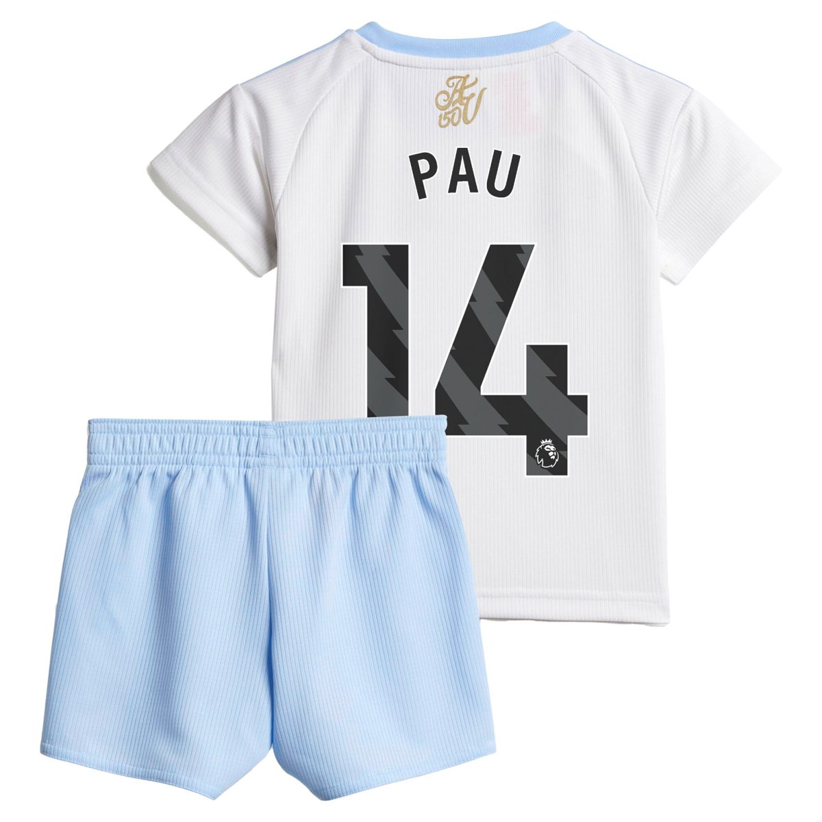 aston villa adidas away baby kit 2024-25 with pau 14 printing Collection | Aston Villa Football Kits and Shirts