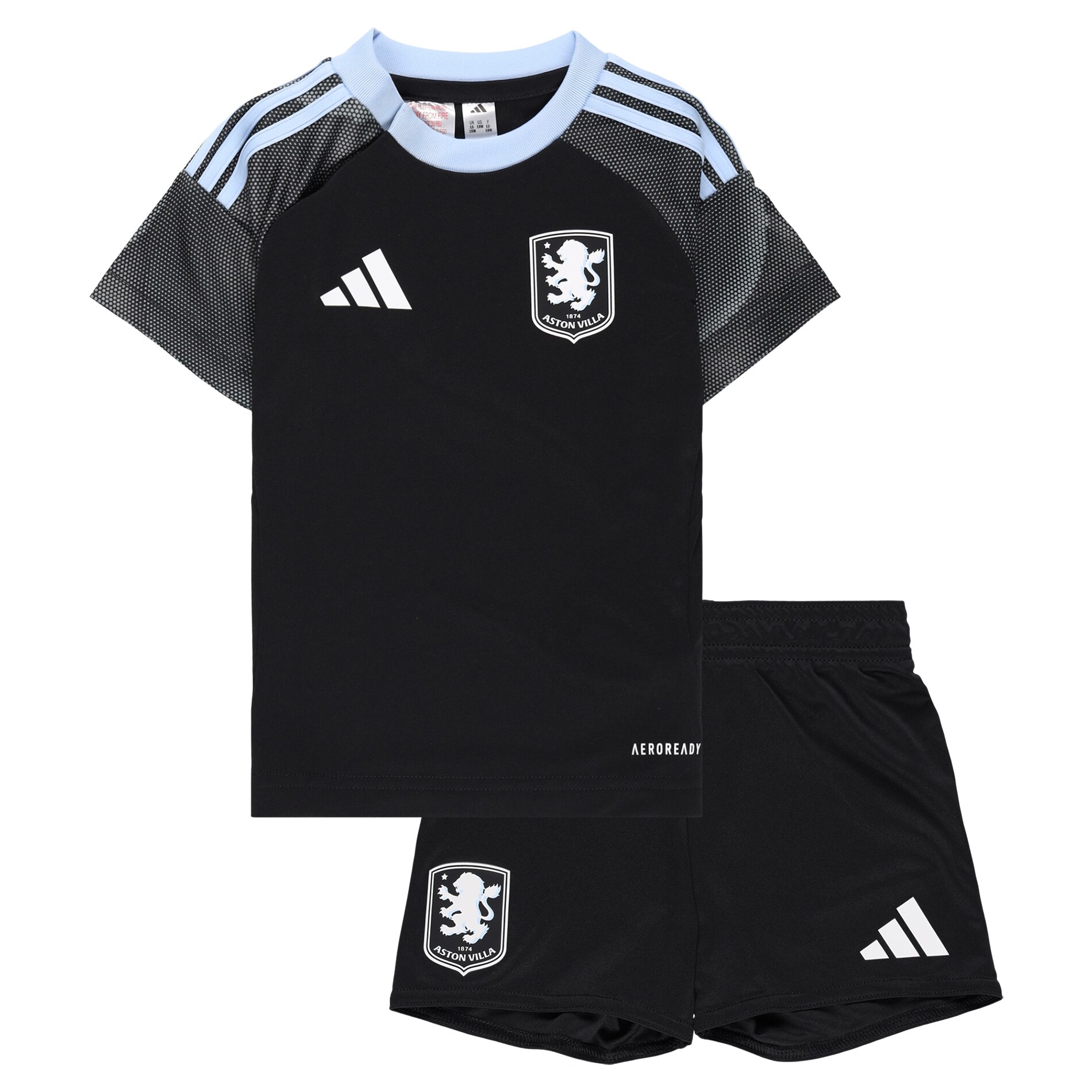 aston villa adidas away baby kit 2025-26 with custom printing Collection | Aston Villa Football Kits and Shirts