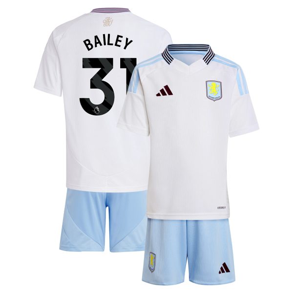 aston villa adidas away mini kit 2024-25 with bailey 31 printing Collection | Aston Villa Football Kits and Shirts