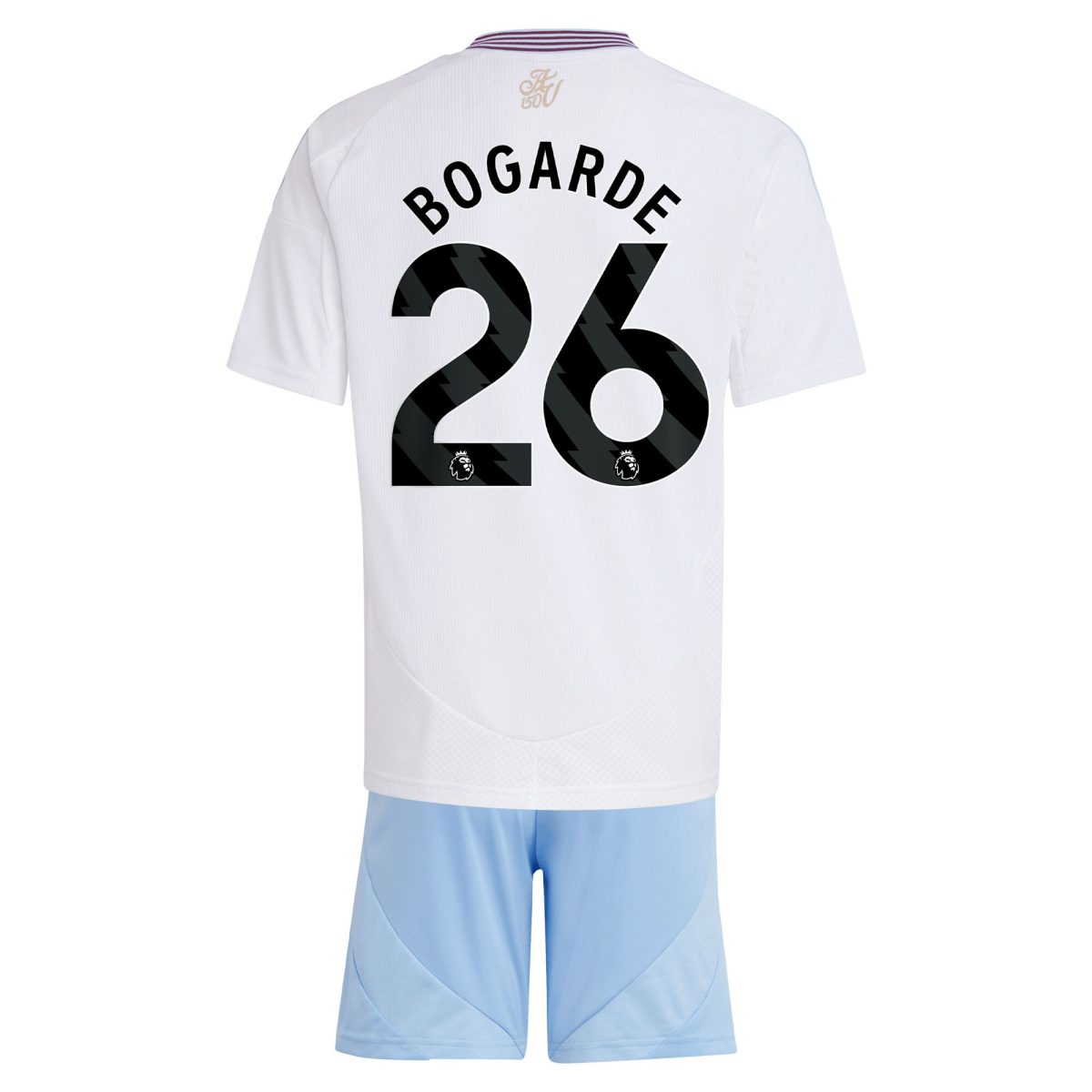 aston villa adidas away mini kit 2024-25 with bogarde 26 printing Collection | Aston Villa Football Kits and Shirts