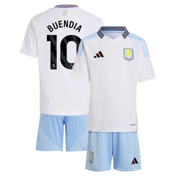 aston villa adidas away mini kit 2024-25 with buendia 10 printing Collection | Aston Villa Football Kits and Shirts