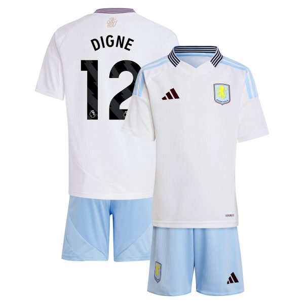 aston villa adidas away mini kit 2024-25 with digne 12 printing Collection | Aston Villa Football Kits and Shirts
