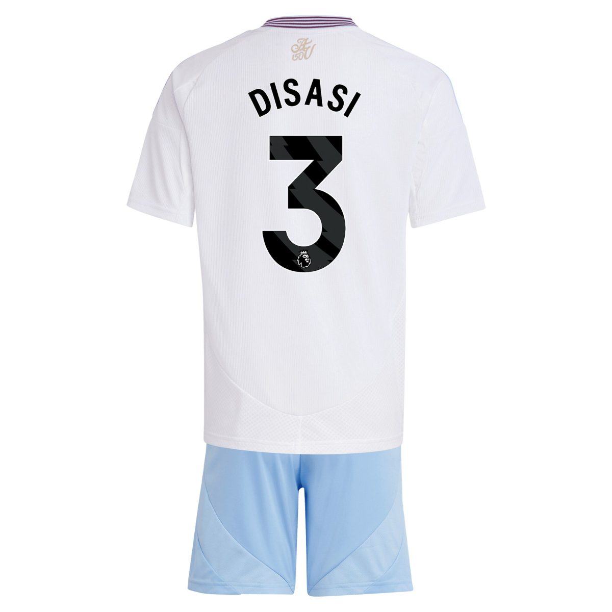 aston villa adidas away mini kit 2024-25 with disasi 3 printing Collection | Aston Villa Football Kits and Shirts