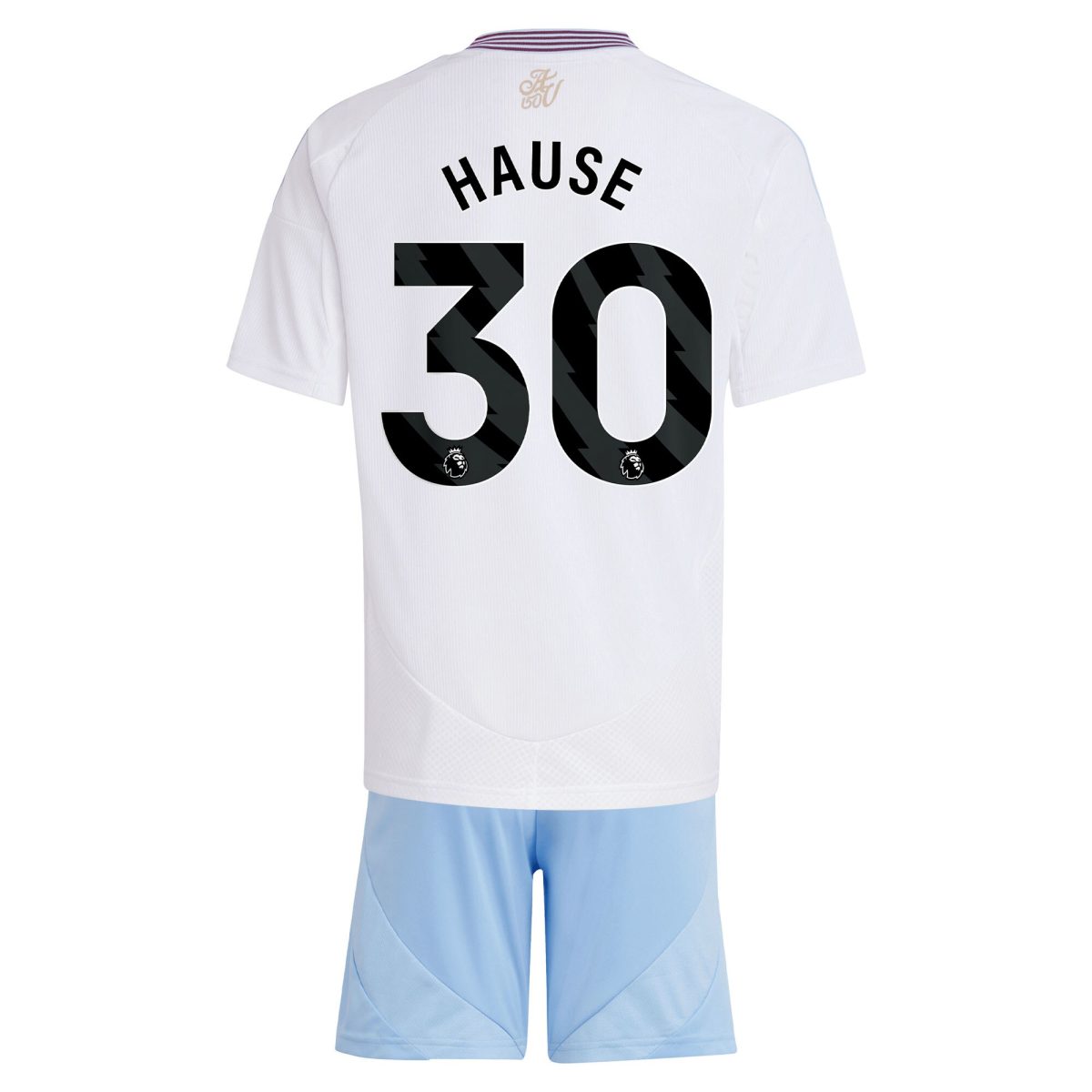 aston villa adidas away mini kit 2024-25 with hause 30 printing Collection | Aston Villa Football Kits and Shirts