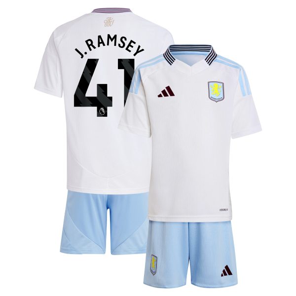aston villa adidas away mini kit 2024-25 with j. ramsey 41 printing Collection | Aston Villa Football Kits and Shirts