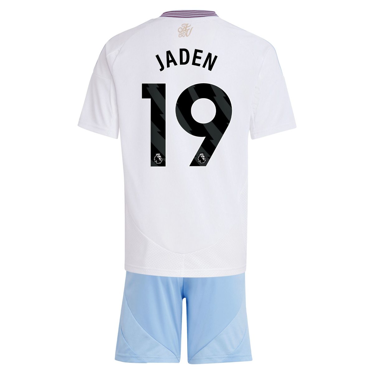 aston villa adidas away mini kit 2024-25 with jaden 19 printing Collection | Aston Villa Football Kits and Shirts