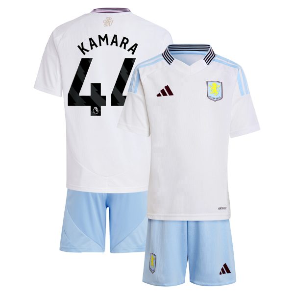 aston villa adidas away mini kit 2024-25 with kamara 44 printing Collection | Aston Villa Football Kits and Shirts