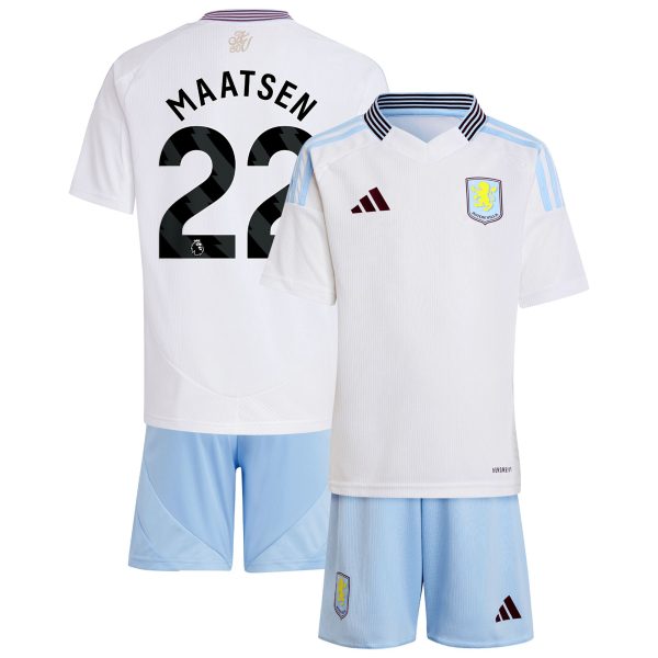 aston villa adidas away mini kit 2024-25 with maatsen 22 printing Collection | Aston Villa Football Kits and Shirts