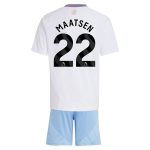 aston villa adidas away mini kit 2024-25 with maatsen 22 printing Collection | Aston Villa Football Kits and Shirts
