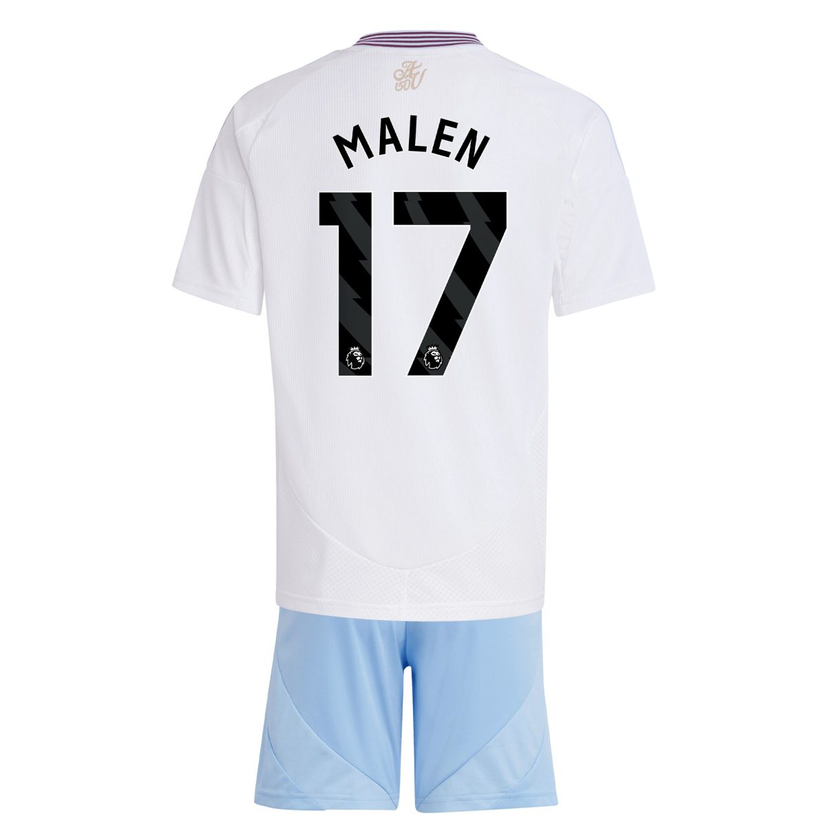 aston villa adidas away mini kit 2024-25 with malen 17 printing Collection | Aston Villa Football Kits and Shirts