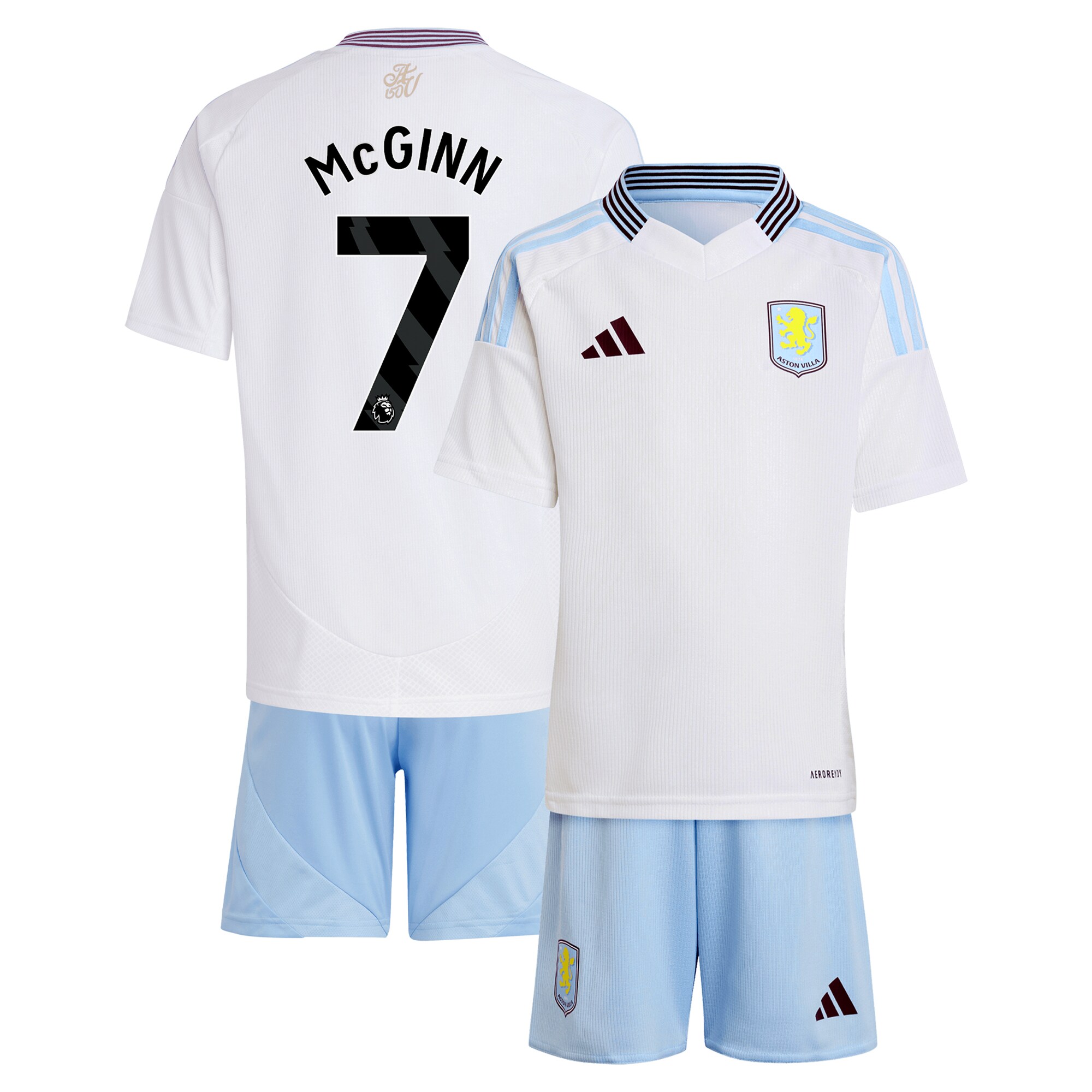 aston villa adidas away mini kit 2024-25 with mcginn 7 printing Collection | Aston Villa Football Kits and Shirts