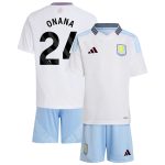 aston villa adidas away mini kit 2024-25 with onana 24 printing Collection | Aston Villa Football Kits and Shirts