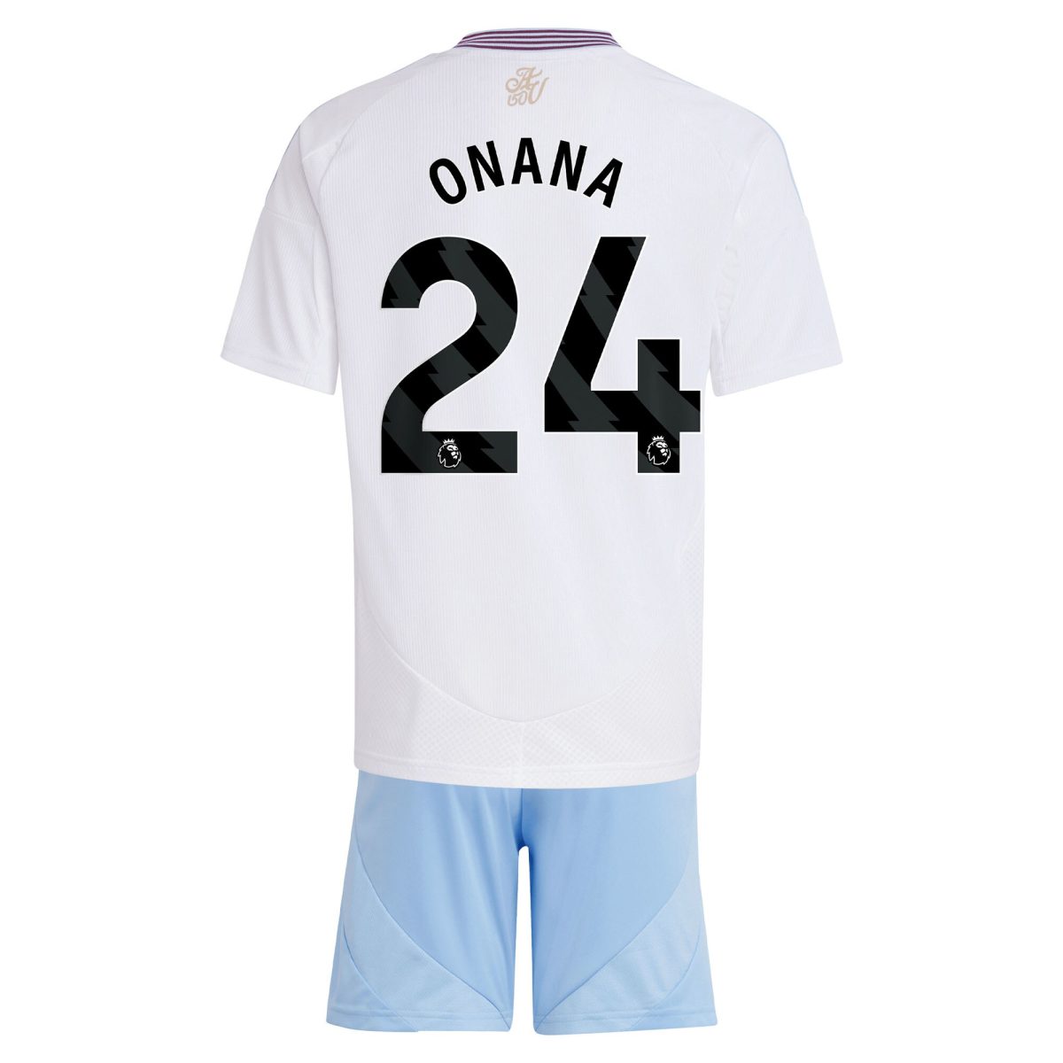 aston villa adidas away mini kit 2024-25 with onana 24 printing Collection | Aston Villa Football Kits and Shirts