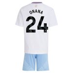 aston villa adidas away mini kit 2024-25 with onana 24 printing Collection | Aston Villa Football Kits and Shirts
