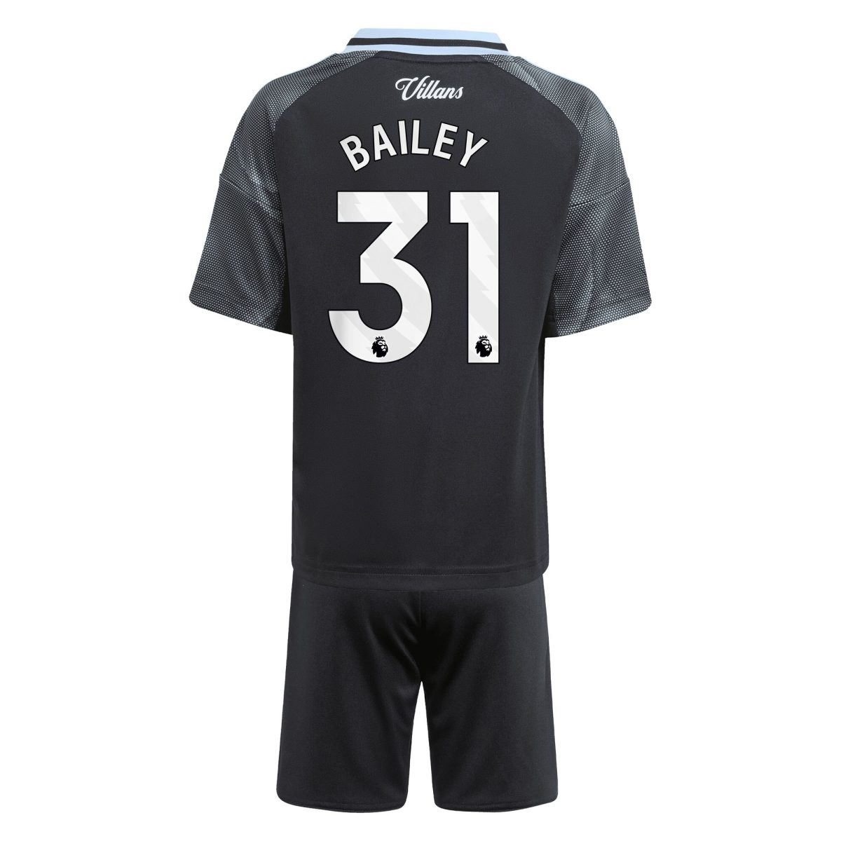 aston villa adidas away mini kit 2025-26 with bailey 31 printing Collection | Aston Villa Football Kits and Shirts
