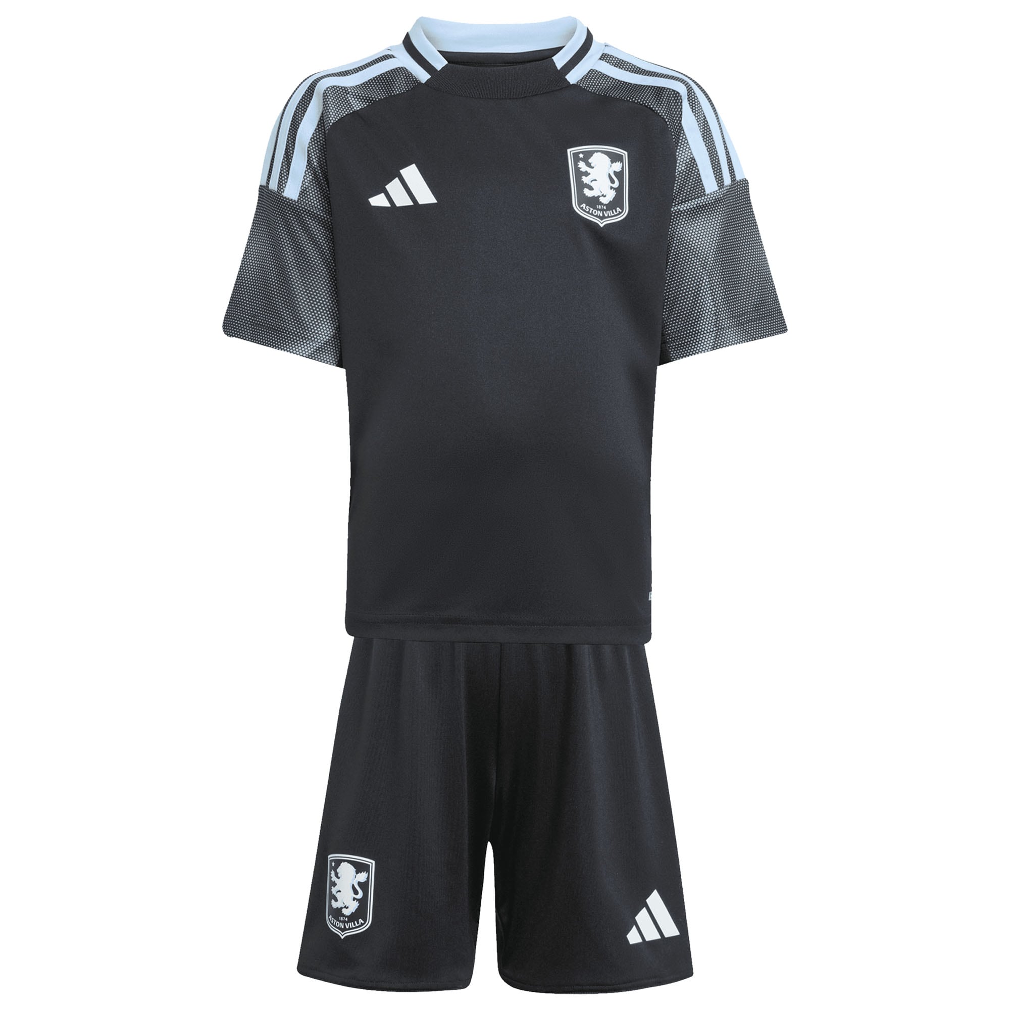 aston villa adidas away mini kit 2025-26 with custom printing Collection | Aston Villa Football Kits and Shirts